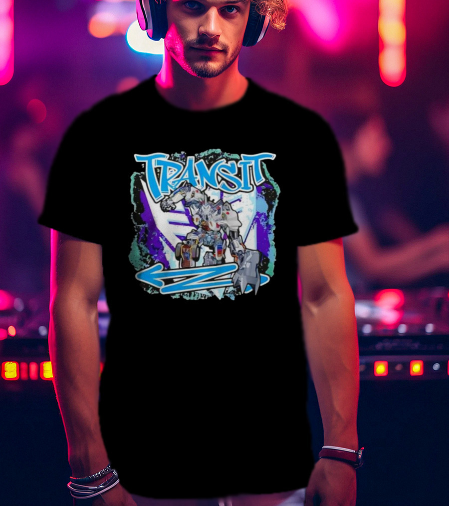 Transit Robot Transformers Arrow Style T-Shirt