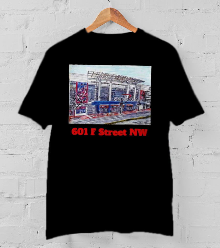 Washington Capitals Capital One Arena 601 F Street NW T-Shirt