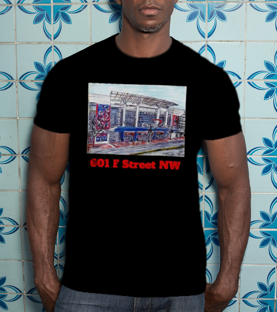 Washington Capitals Capital One Arena 601 F Street NW T-Shirt