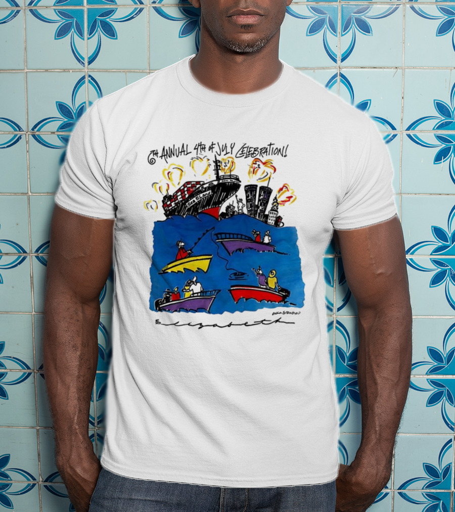 6th Annual 4th Of July Celebration Fireworks And Boating Event T-Shirt
