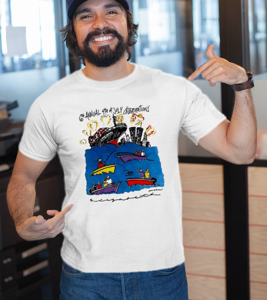6th Annual 4th Of July Celebration Fireworks And Boating Event T-Shirt