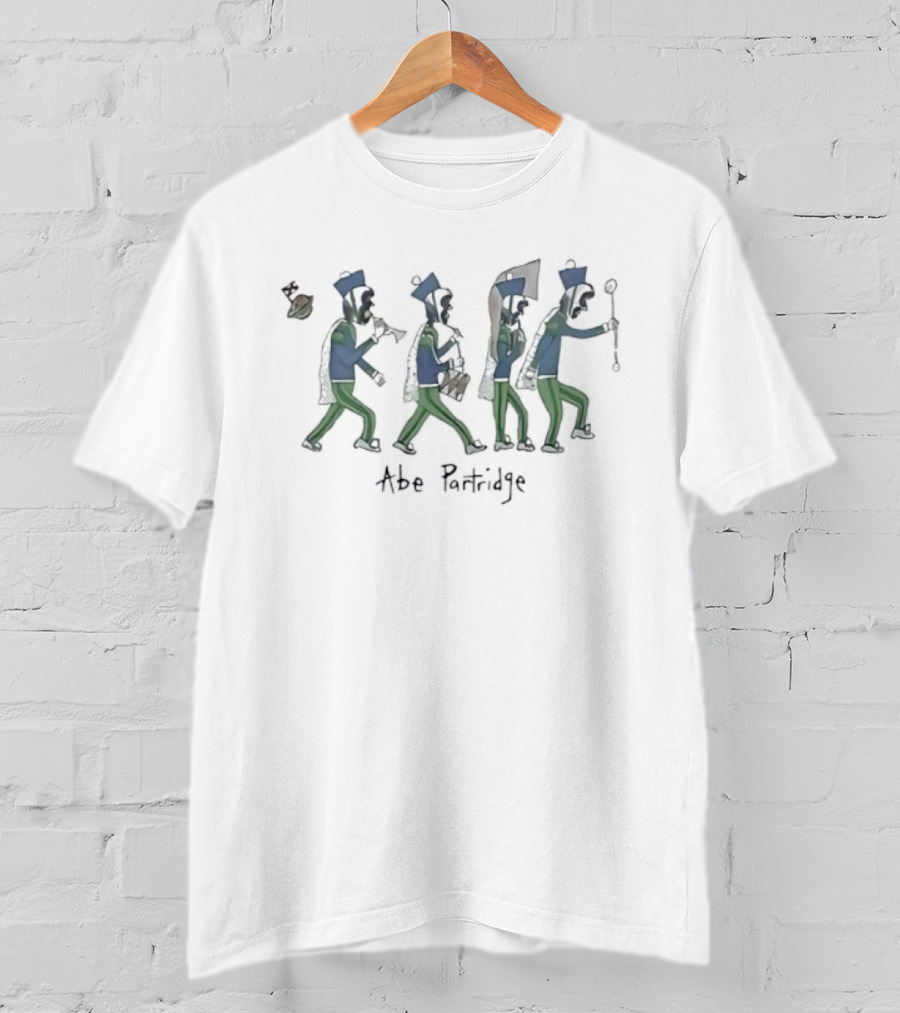 Abe Partridge Marching To Zion Lantern And Drummers T-Shirt
