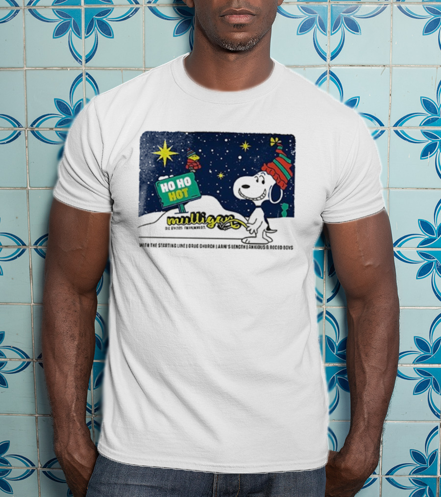 I Drug Church Ho Ho Hot Peanuts Snoopy Charlie Brown Mulligan Detroit Michigan T-Shirt