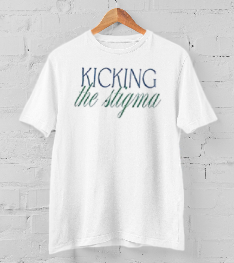 Indianapolis Colts Kicking The Stigma Talk To Yourself Like Someone You Love T-Shirt