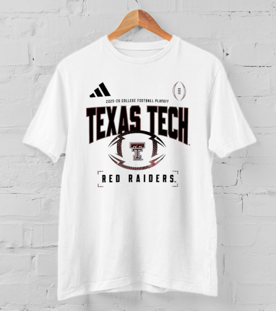 Texas Tech Red Raiders 2025 2026 College Football Playoff T-Shirt