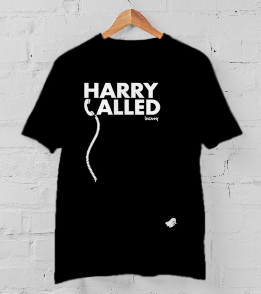 Harry Called Phone Receiver Ghost Imagery T-Shirt