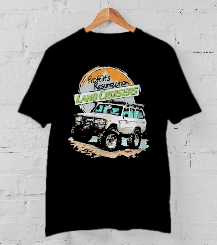 Land Cruisers Profits Resurrection Adventure Vintage Driving Scene T-Shirt