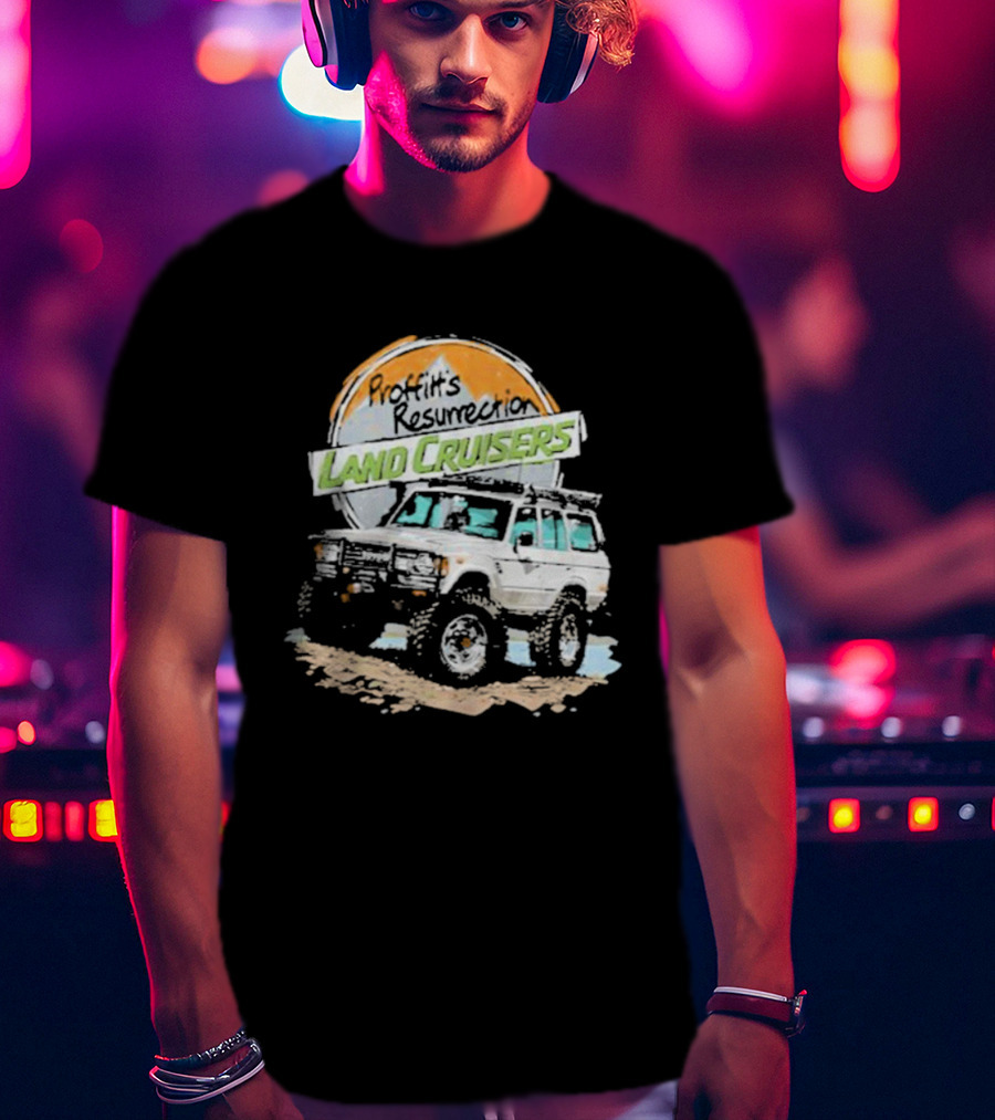 Land Cruisers Profits Resurrection Adventure Vintage Driving Scene T-Shirt