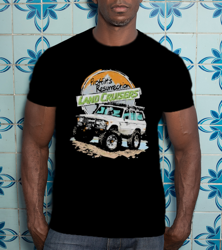 Land Cruisers Profits Resurrection Adventure Vintage Driving Scene T-Shirt