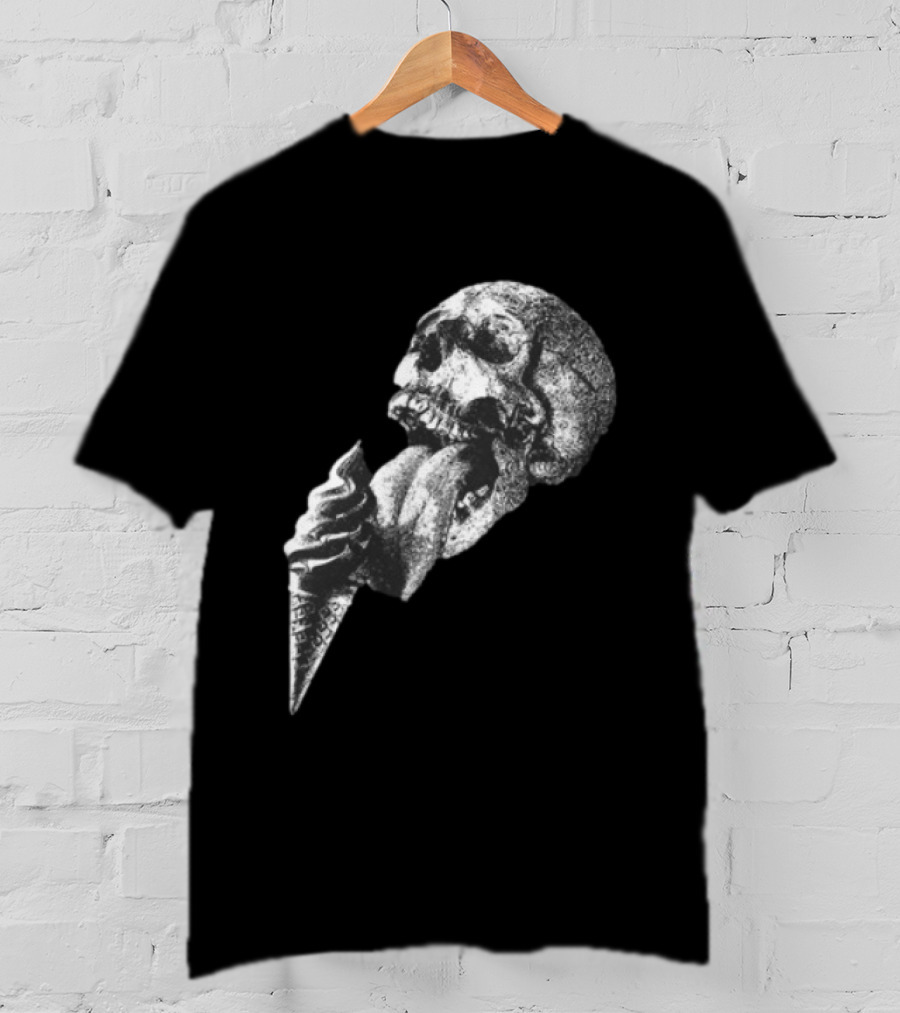 Laura Jane Grace Mississippi Medicals Skull And Ice Cream Cone Concept T-Shirt