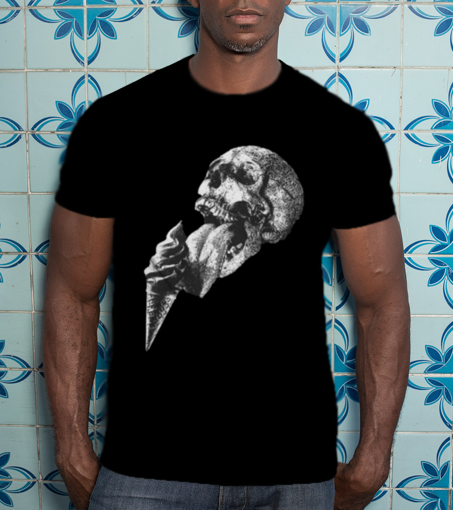 Laura Jane Grace Mississippi Medicals Skull And Ice Cream Cone Concept T-Shirt
