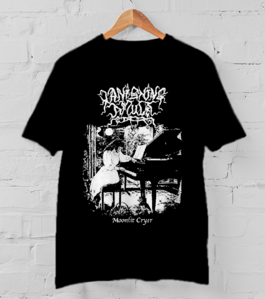 Vanishing Amulet Moonlit Cryer Dark Piano Aesthetic T-Shirt
