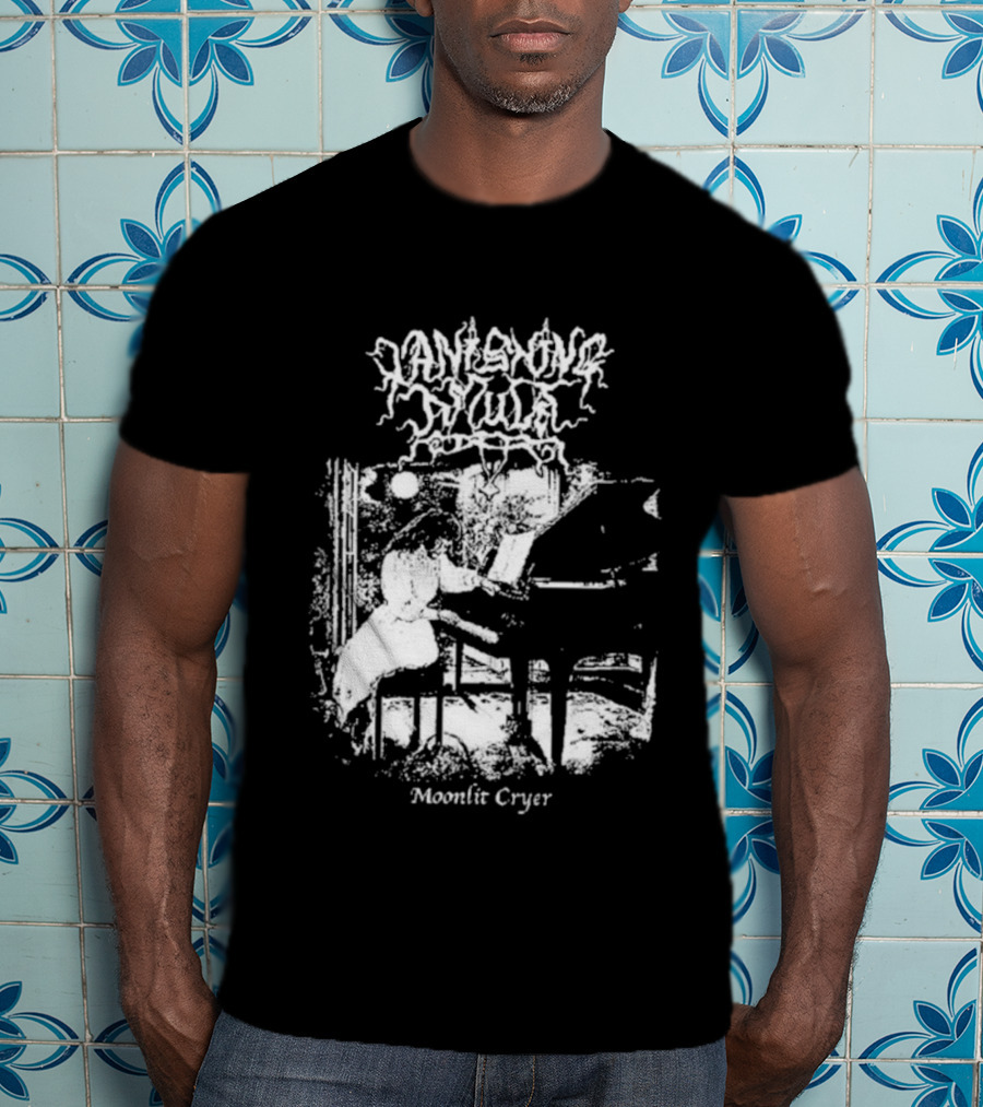 Vanishing Amulet Moonlit Cryer Dark Piano Aesthetic T-Shirt
