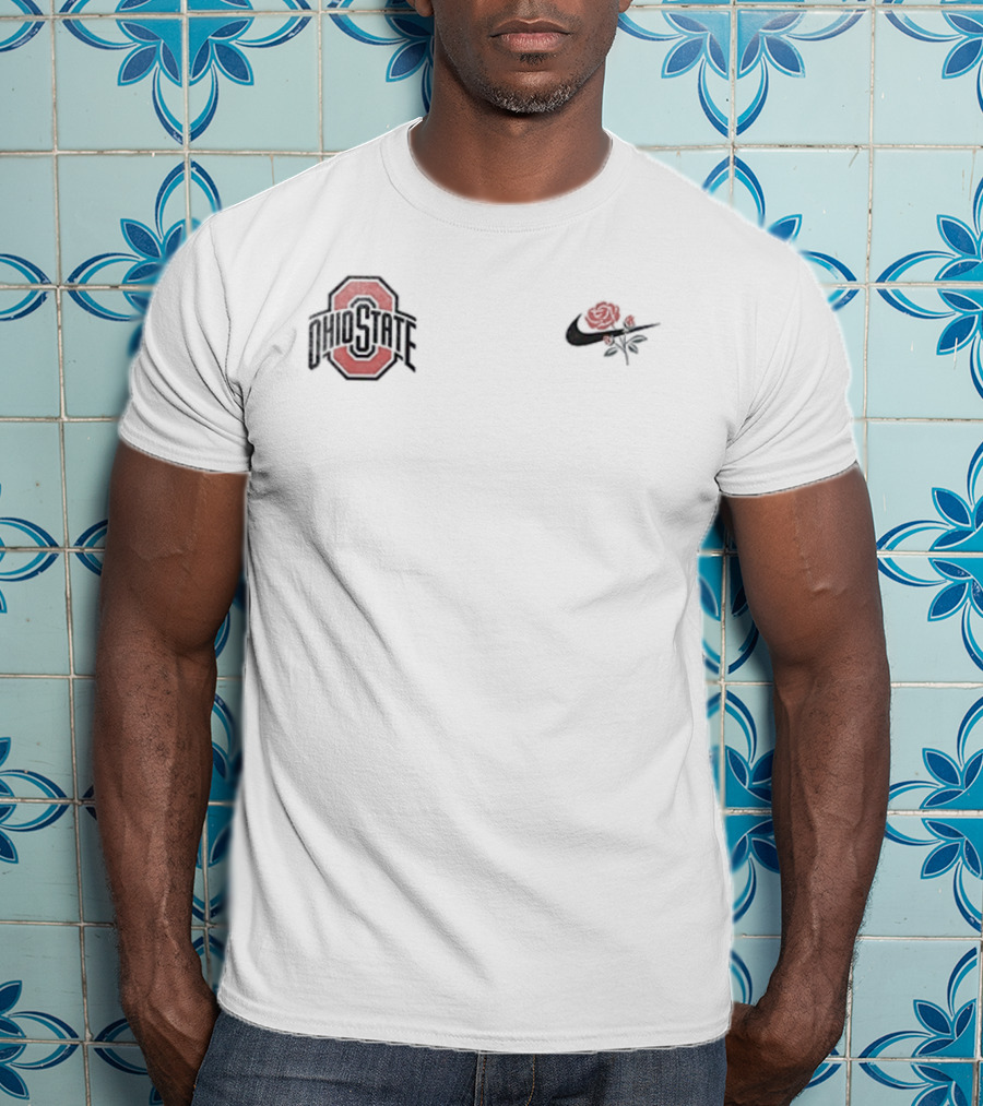 Ohio State Buckeyes Nike Rose Bowl 2022 Victory Icon T-Shirt
