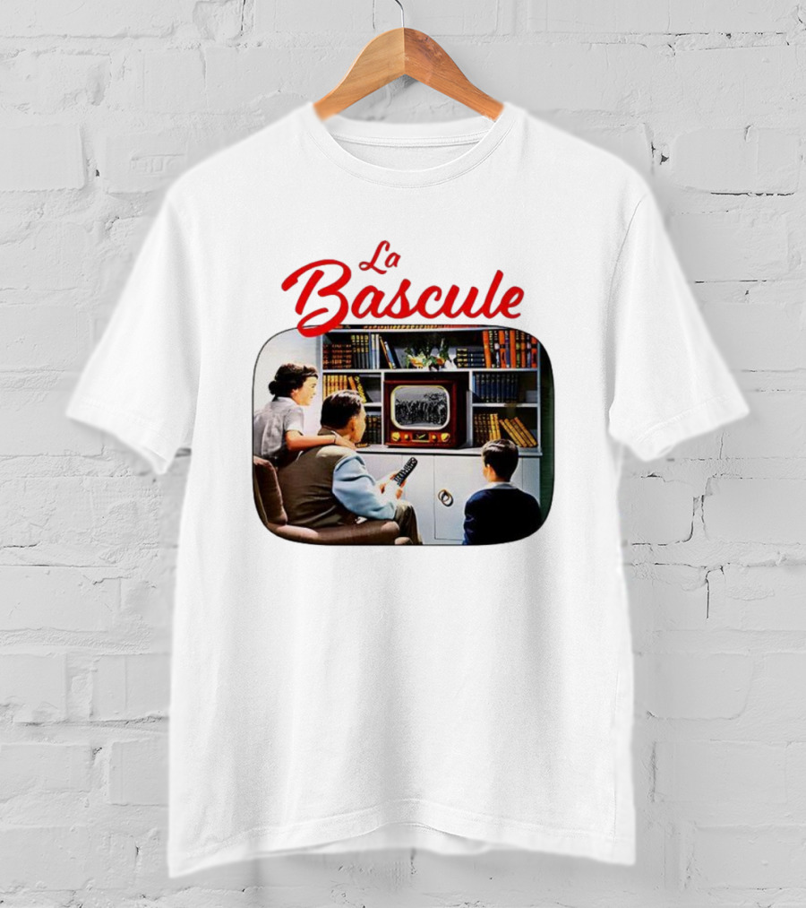 La Bascule Retro Family Ing Television Scene T-Shirt