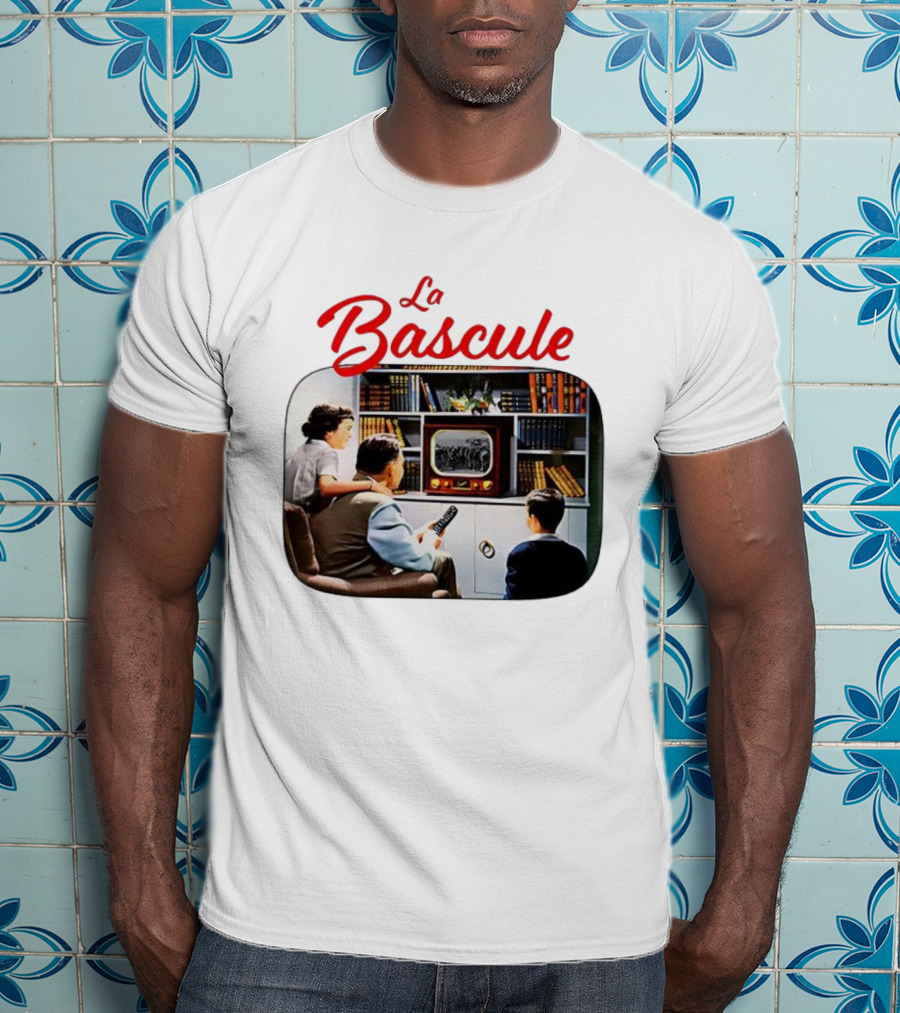 La Bascule Retro Family Ing Television Scene T-Shirt