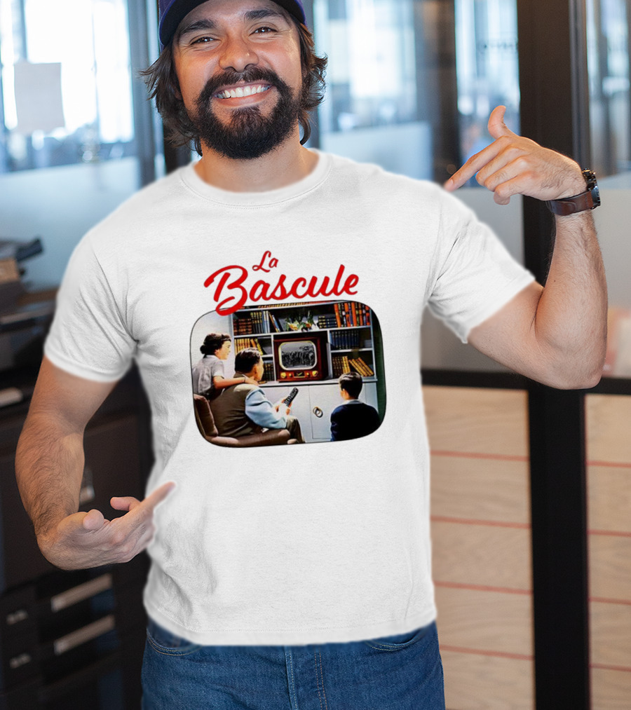 La Bascule Retro Family Ing Television Scene T-Shirt