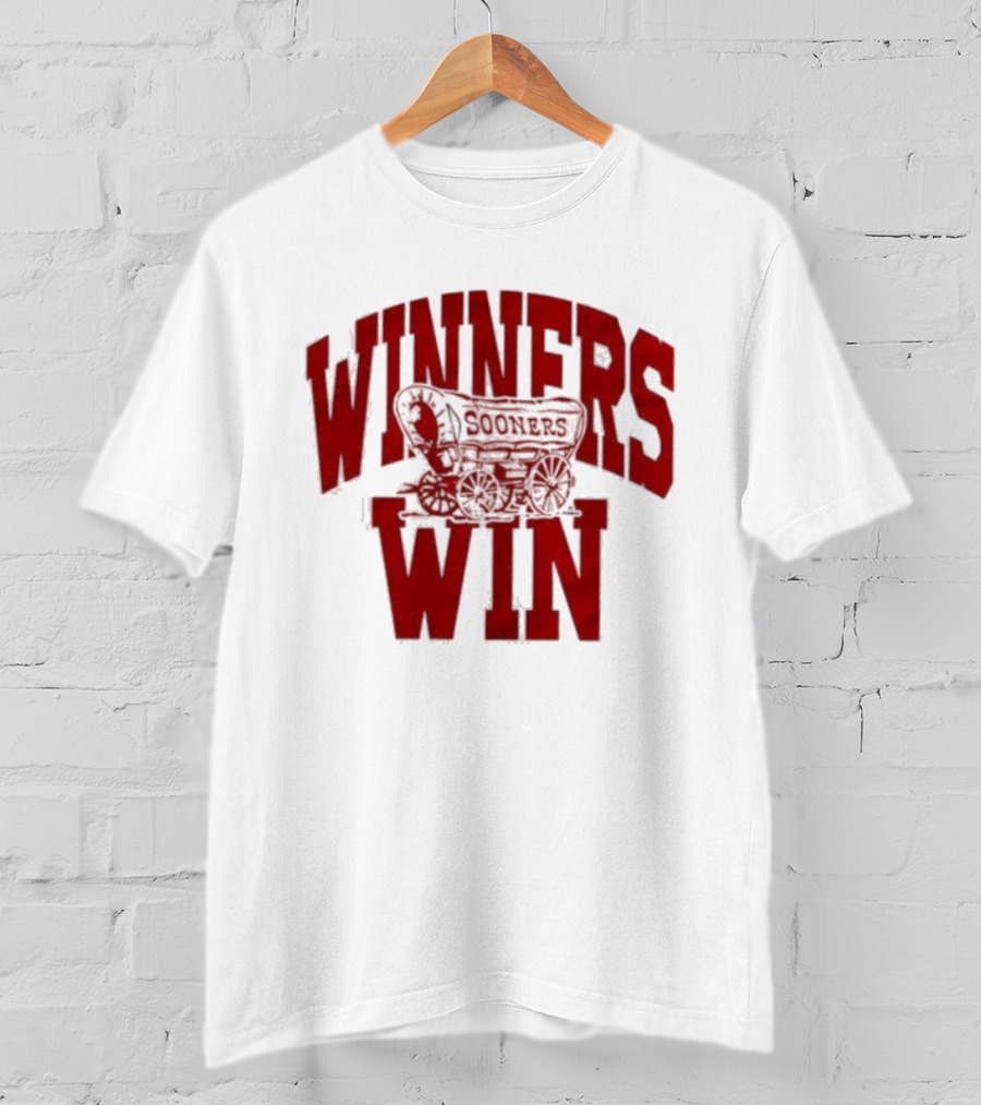 Oklahoma Sooners Winners Win Football Success T-Shirt