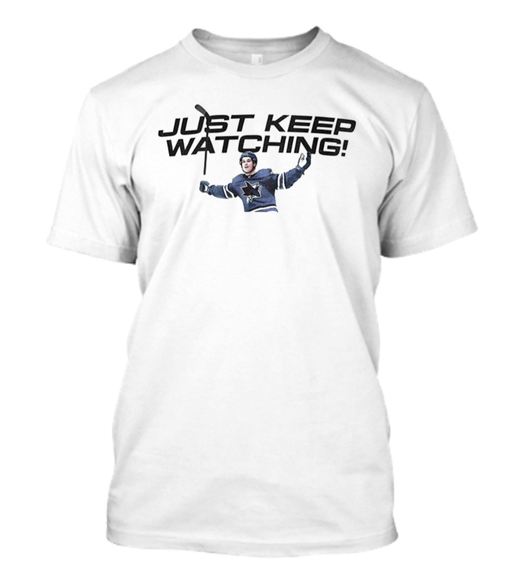 Tate McRae San Jose Sharks Just Keep Ing T-Shirt