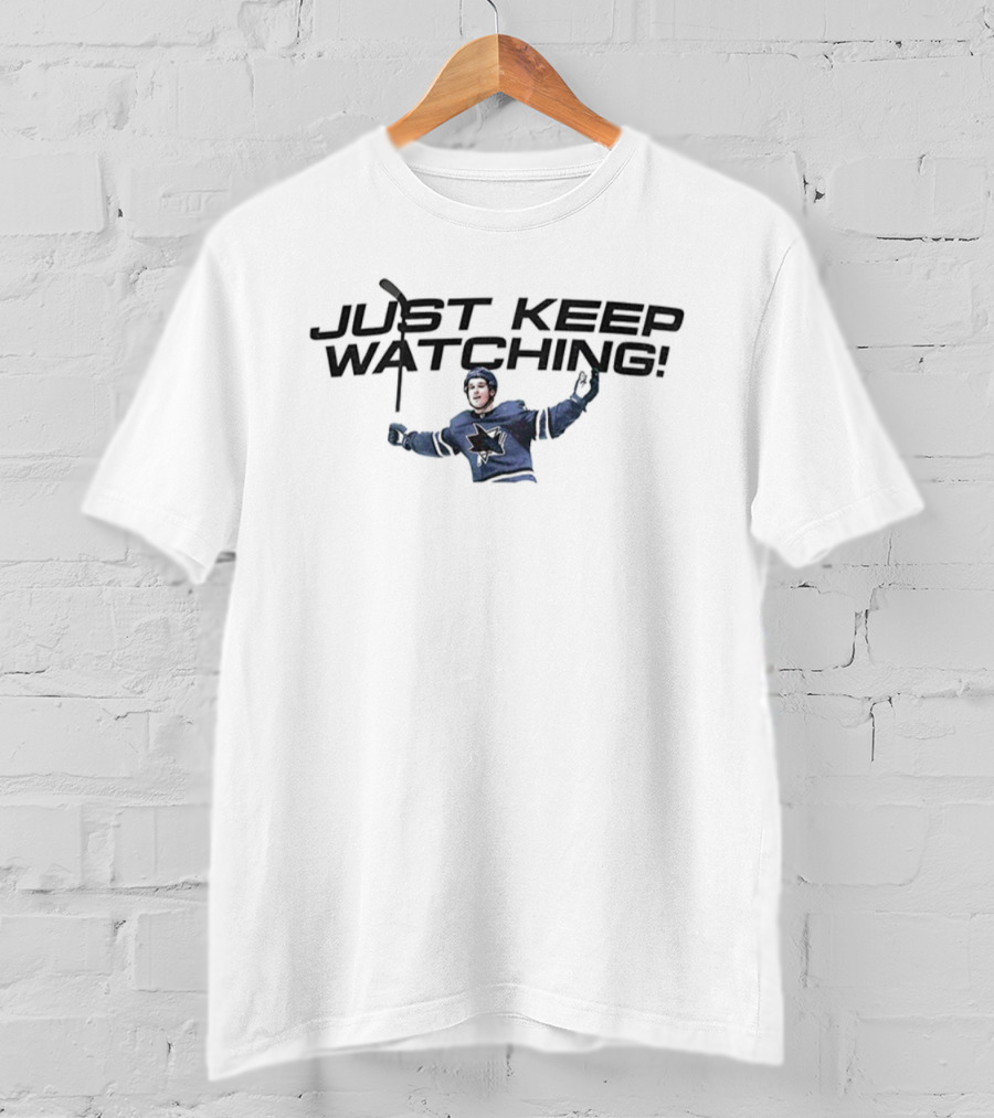 Tate McRae San Jose Sharks Just Keep Ing T-Shirt