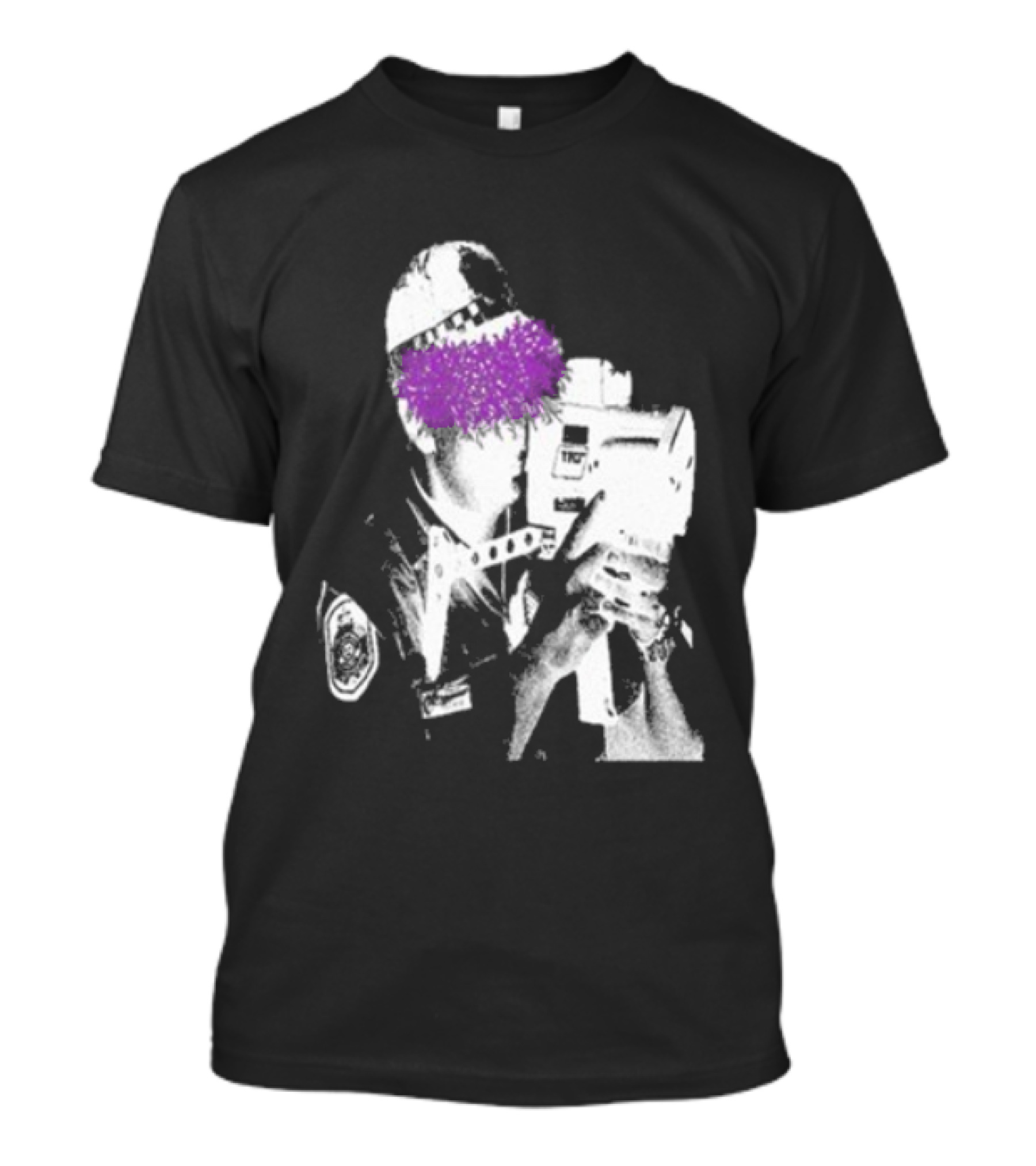 Body Prison Cop That No Place Is Safe Burst Of Color Eyewear T-Shirt