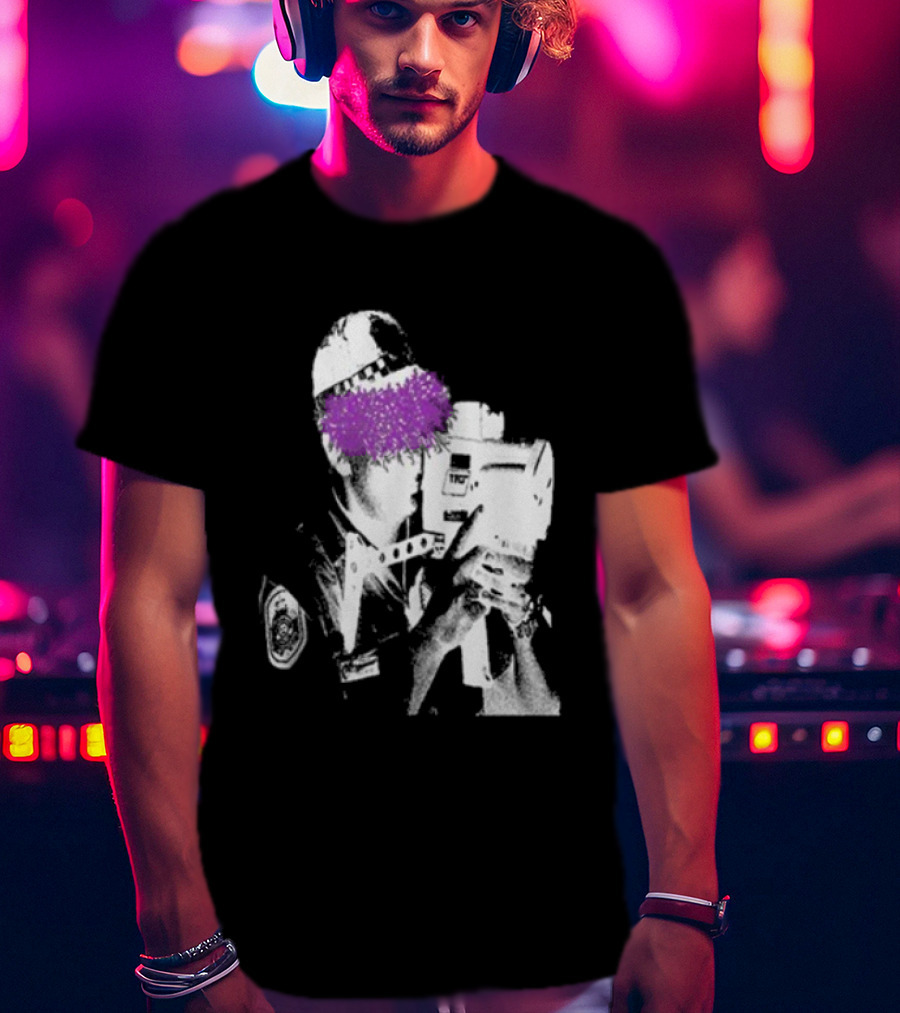 Body Prison Cop That No Place Is Safe Burst Of Color Eyewear T-Shirt