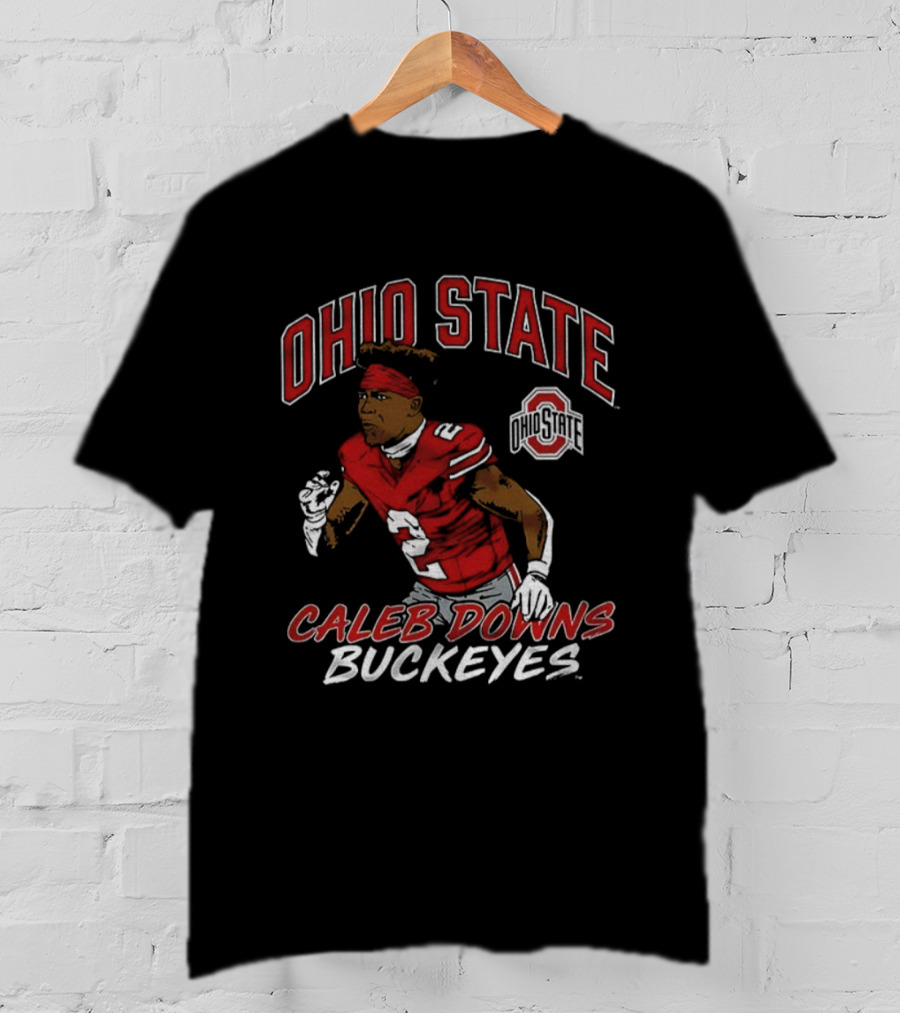 Ohio State Caleb Downs Buckeyes Football 2025 T-Shirt