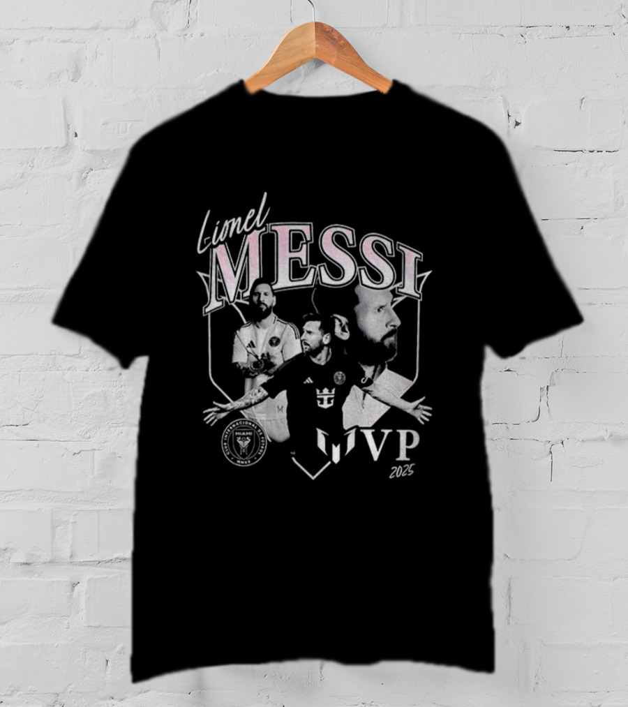 Inter Miami CF Lionel Messi MVP 2025 T-Shirt