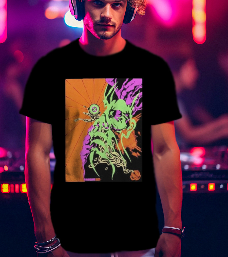 Viagra Boys Imploding Consciousness Psychedelic Creature Vortex T-Shirt