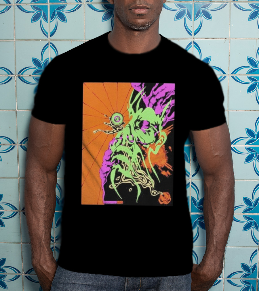 Viagra Boys Imploding Consciousness Psychedelic Creature Vortex T-Shirt