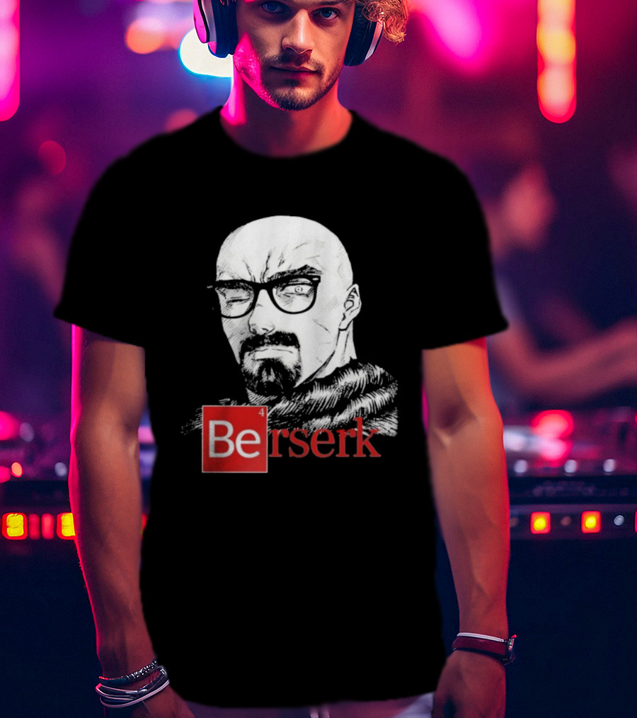 Breaking Bad Walter White Berserk Fusion T-Shirt