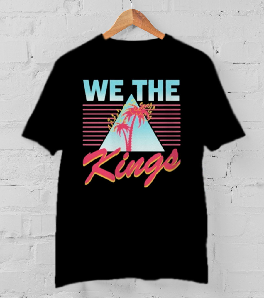 We The Kings Palm Trees Tropical Retro Style T-Shirt