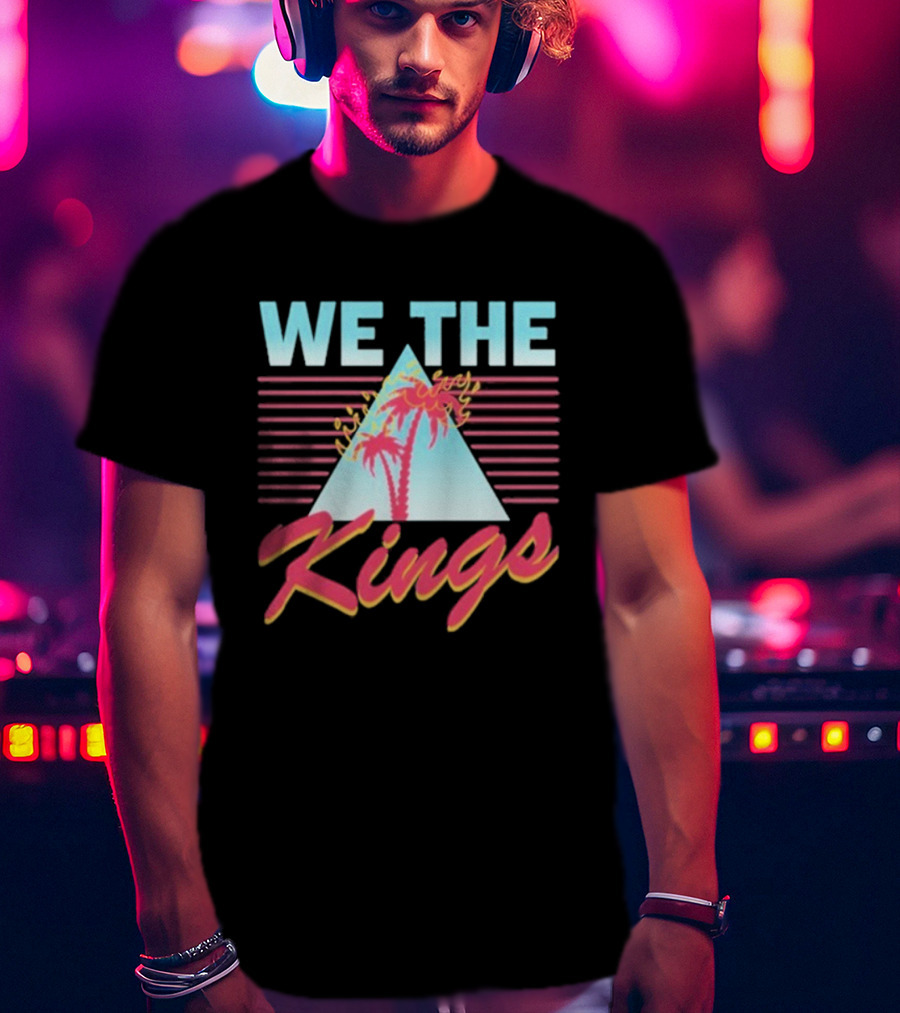 We The Kings Palm Trees Tropical Retro Style T-Shirt