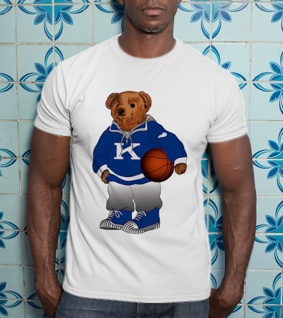 Kentucky Wildcats Polo Bear Basketball Lover NCAA Fan Apparel T-Shirt