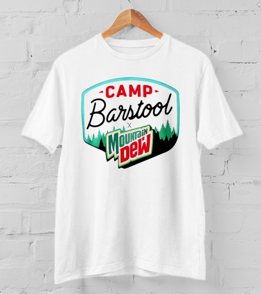 Camp Barstool Mountain Dew T-Shirt