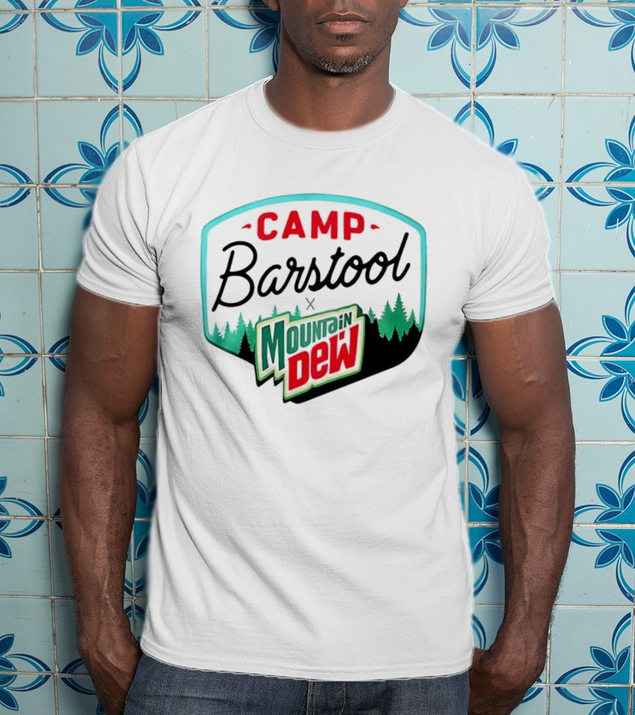 Camp Barstool Mountain Dew T-Shirt