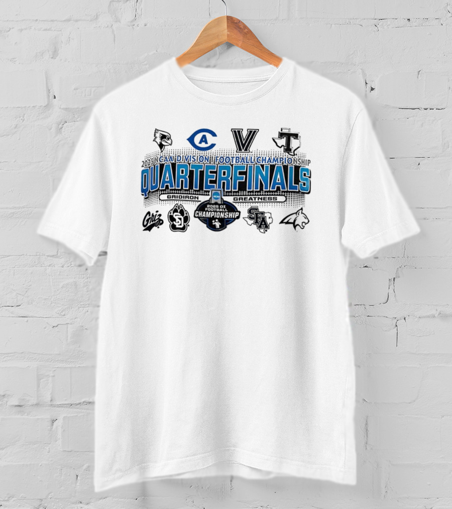 NCAA Division I Football Championship Quarterfinals Gridiron Greatness T-Shirt