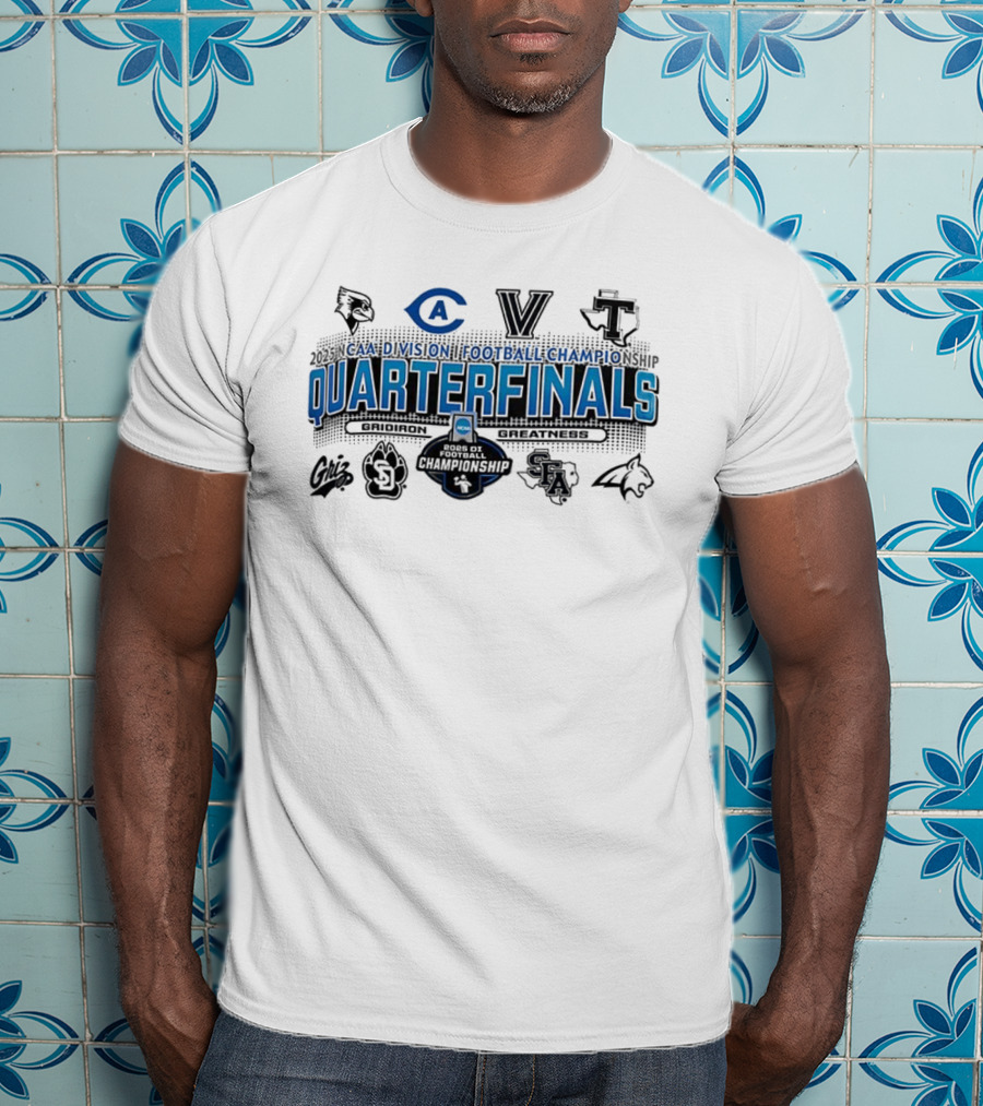 NCAA Division I Football Championship Quarterfinals Gridiron Greatness T-Shirt