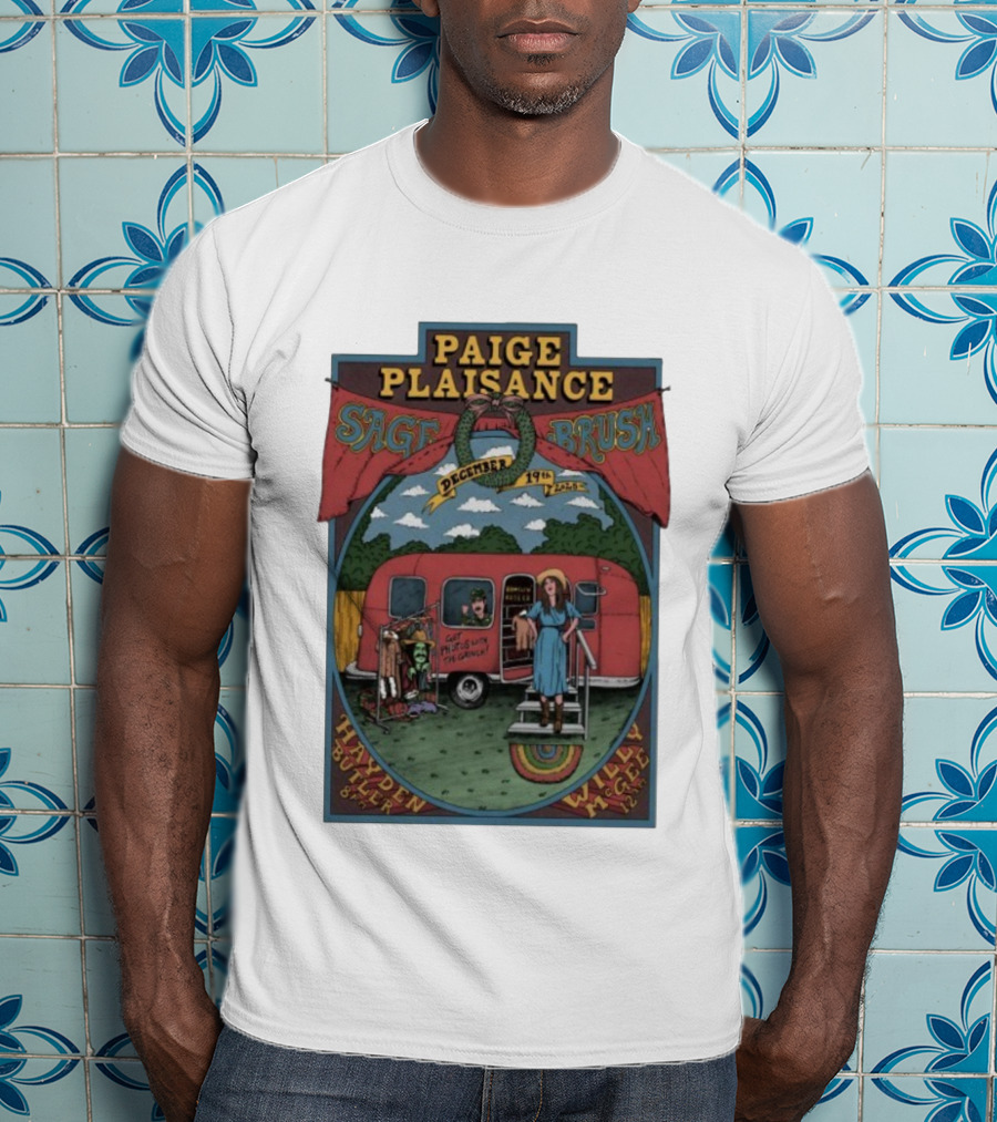 Paige Plaisance Sagebrush Austin TX December 19 2025 Hayden Butler Willy McGee T-Shirt