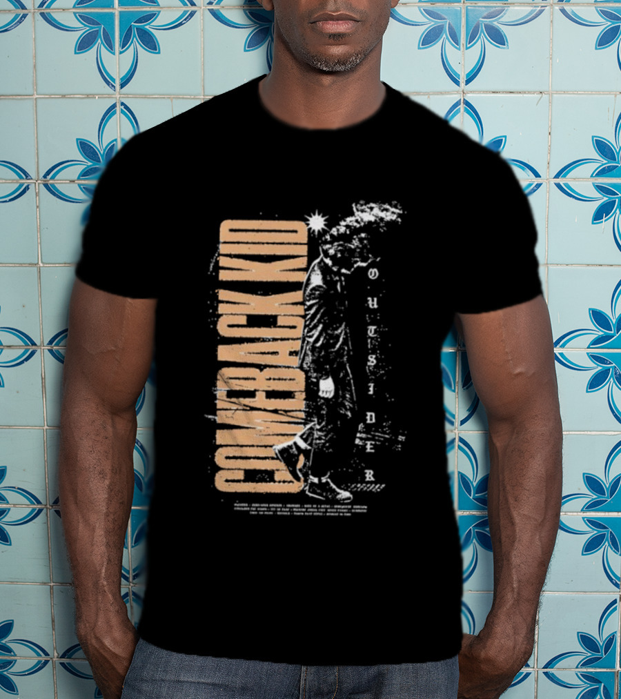 25 Years Of Comeback Kid Outsider Redux Celebration T-Shirt