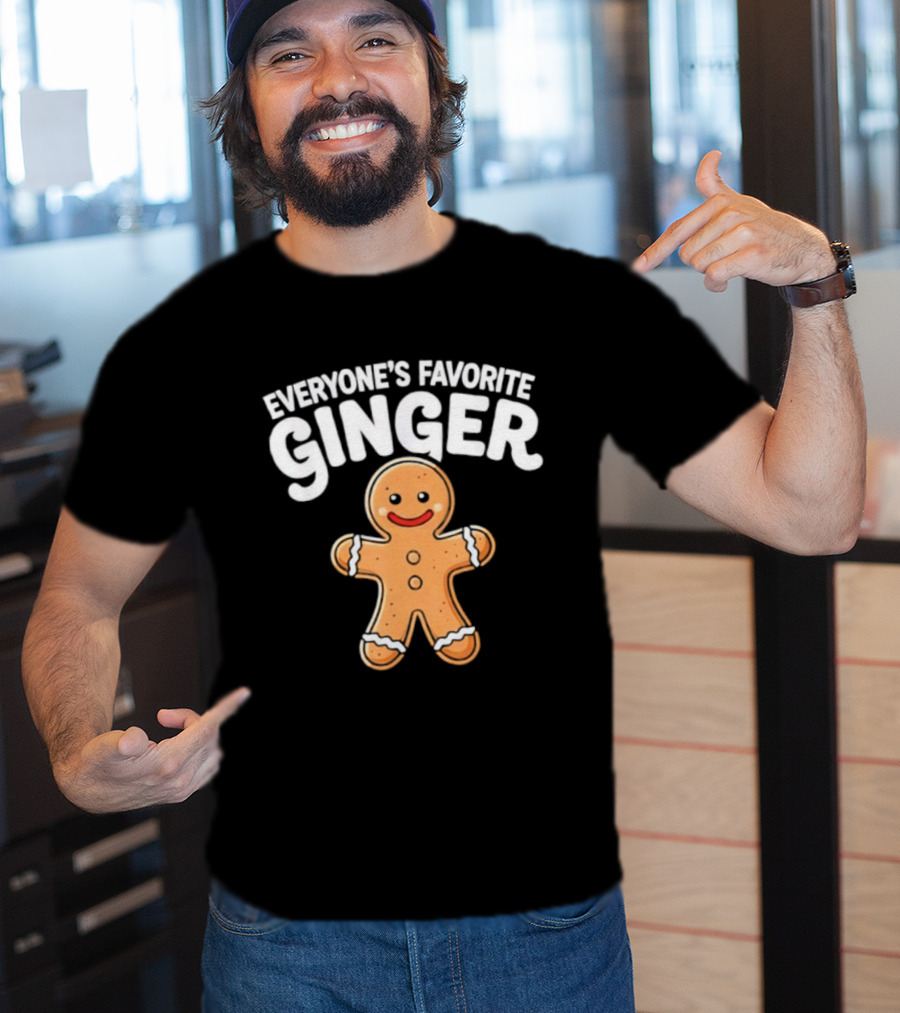Everyone’s Favorite Ginger Gingerbread Man T-Shirt