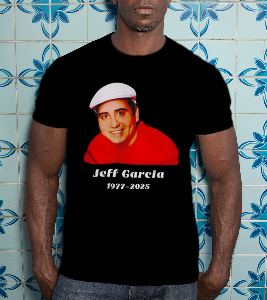 Jeff Garcia 1977-2028 Memorial Tribute Voice Actor T-Shirt