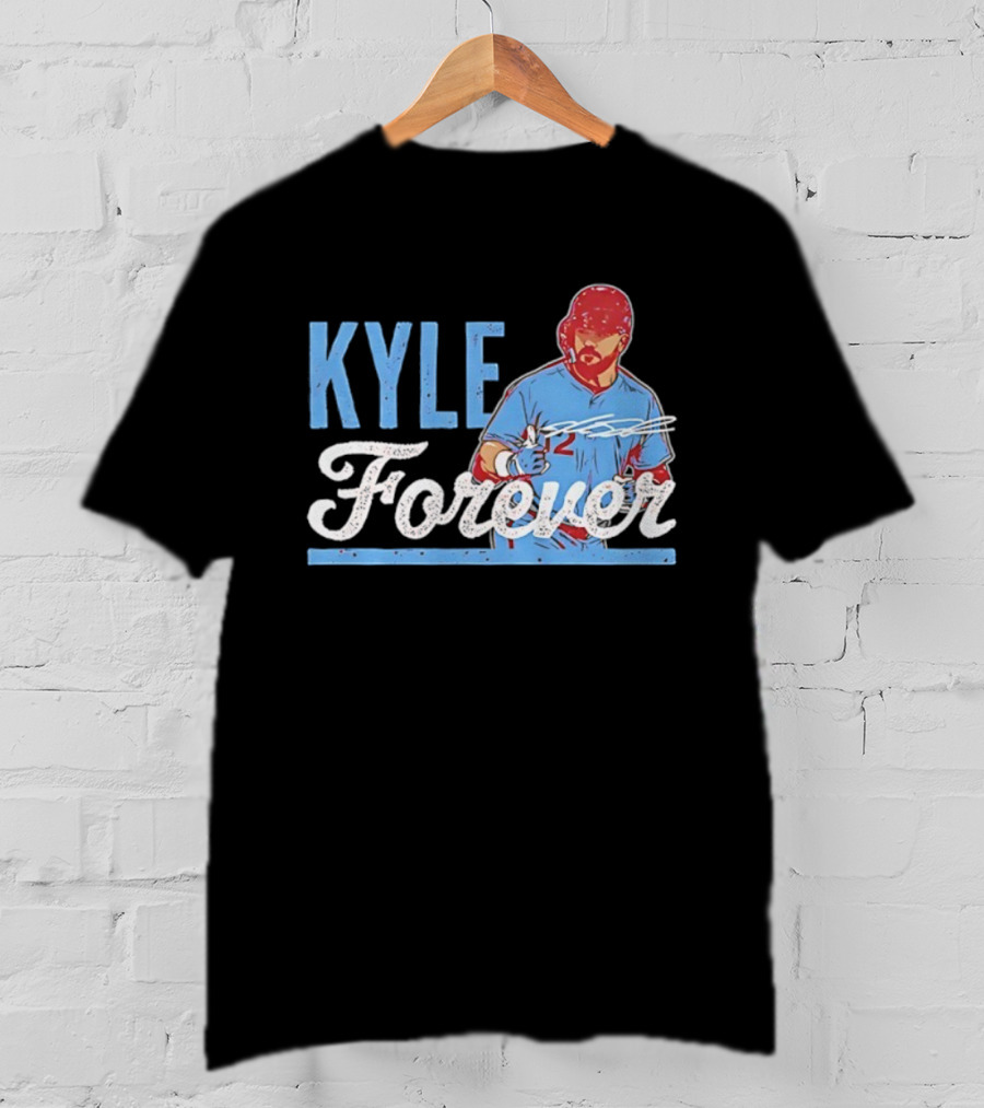Kyle Schwarber Forever Washington Nationals MLB Baseball 2025 Signature T-Shirt