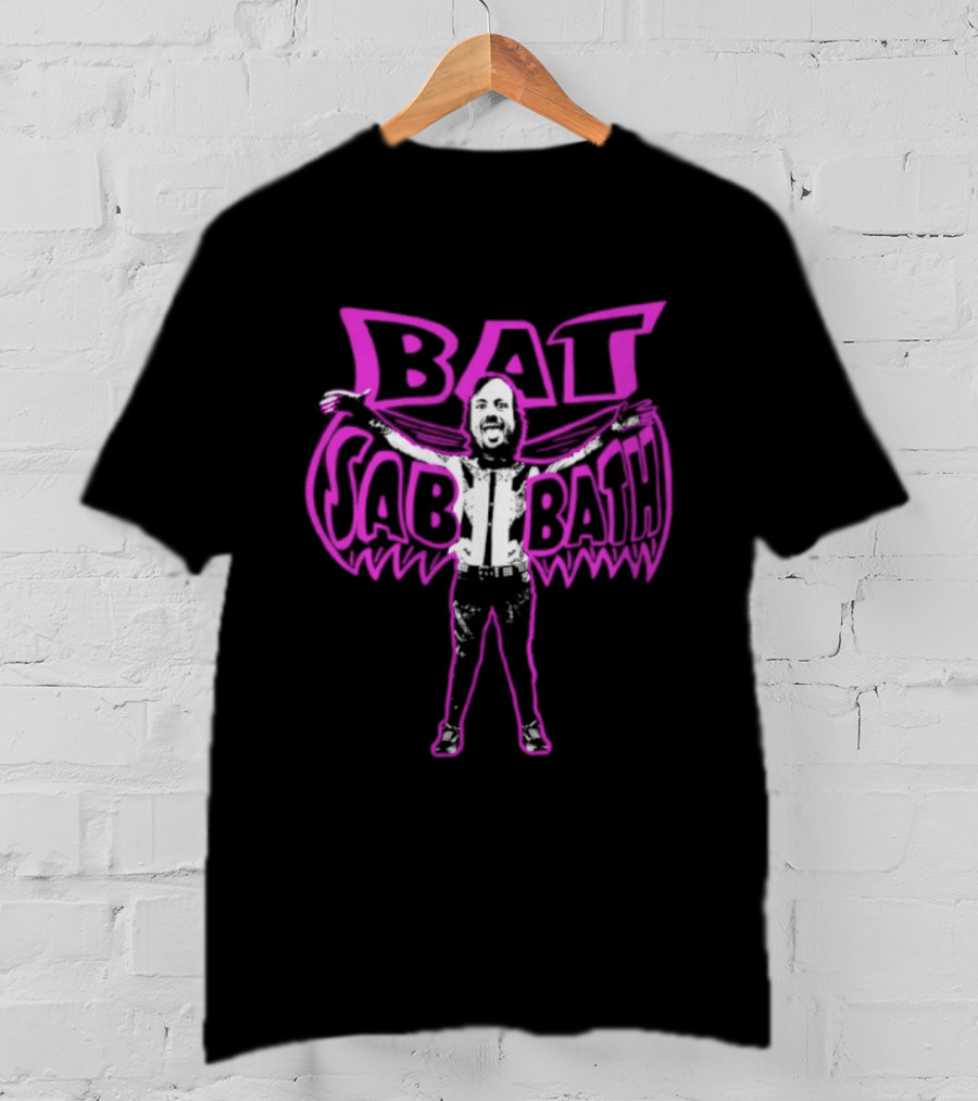 Bat Sabbath Liam Osbourne Tribute Concept T-Shirt
