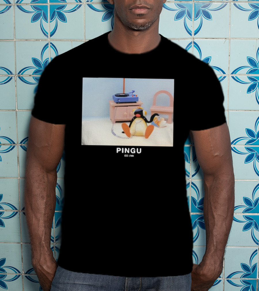 Pingu Chill 1986 Retro Music Vibes T-Shirt