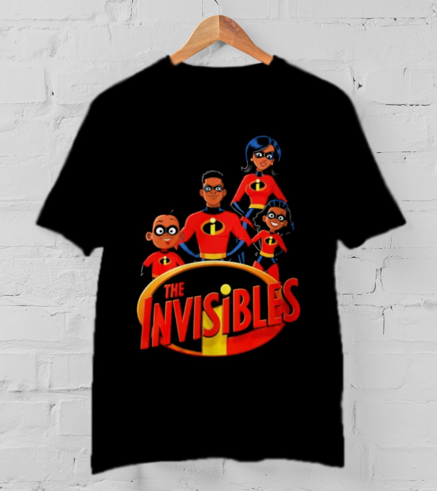 The Invisibles Characters The Incredibles Parody Superhero Family T-Shirt