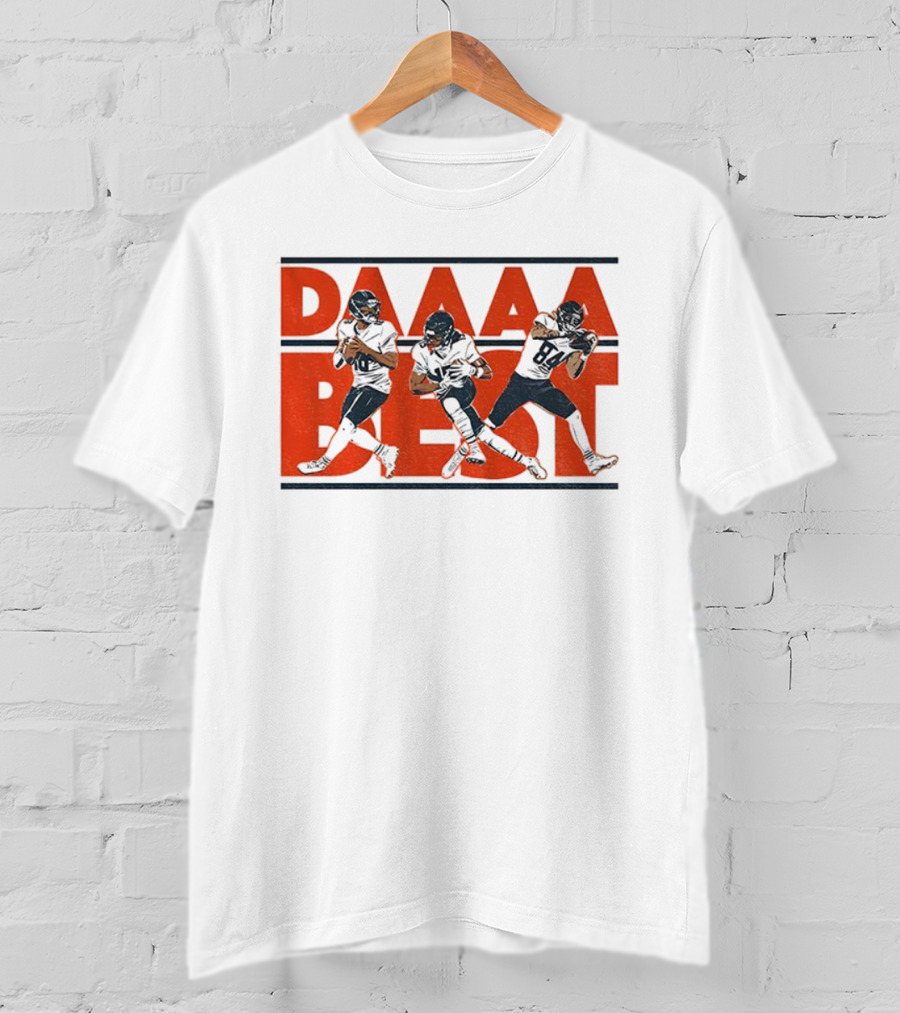 Caleb Williams Rome Odunze Colston Loveland Daaaa Best Chicago Bears NFL Football T-Shirt