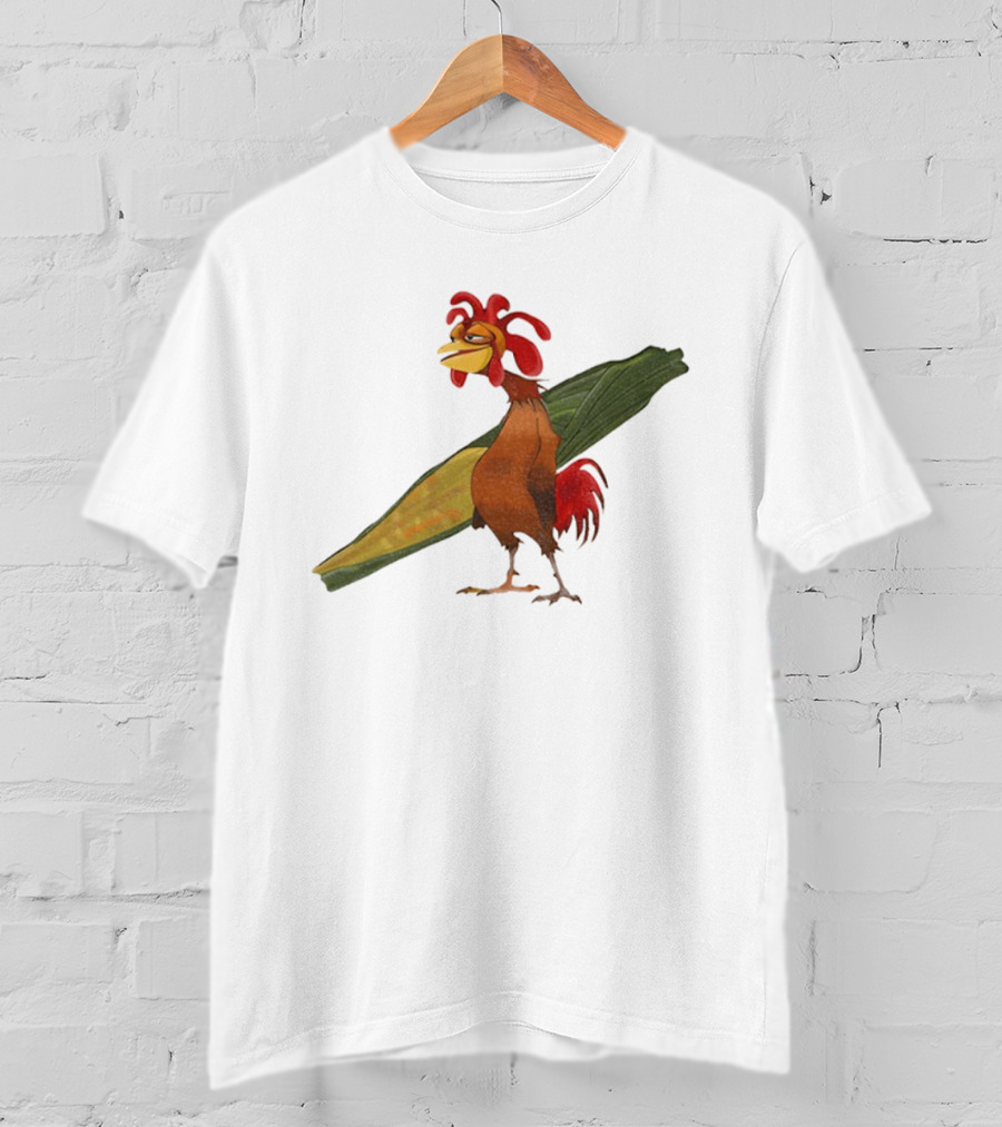 Chicken Joe Surf's Up Movie Character Funny Surfboard T-Shirt