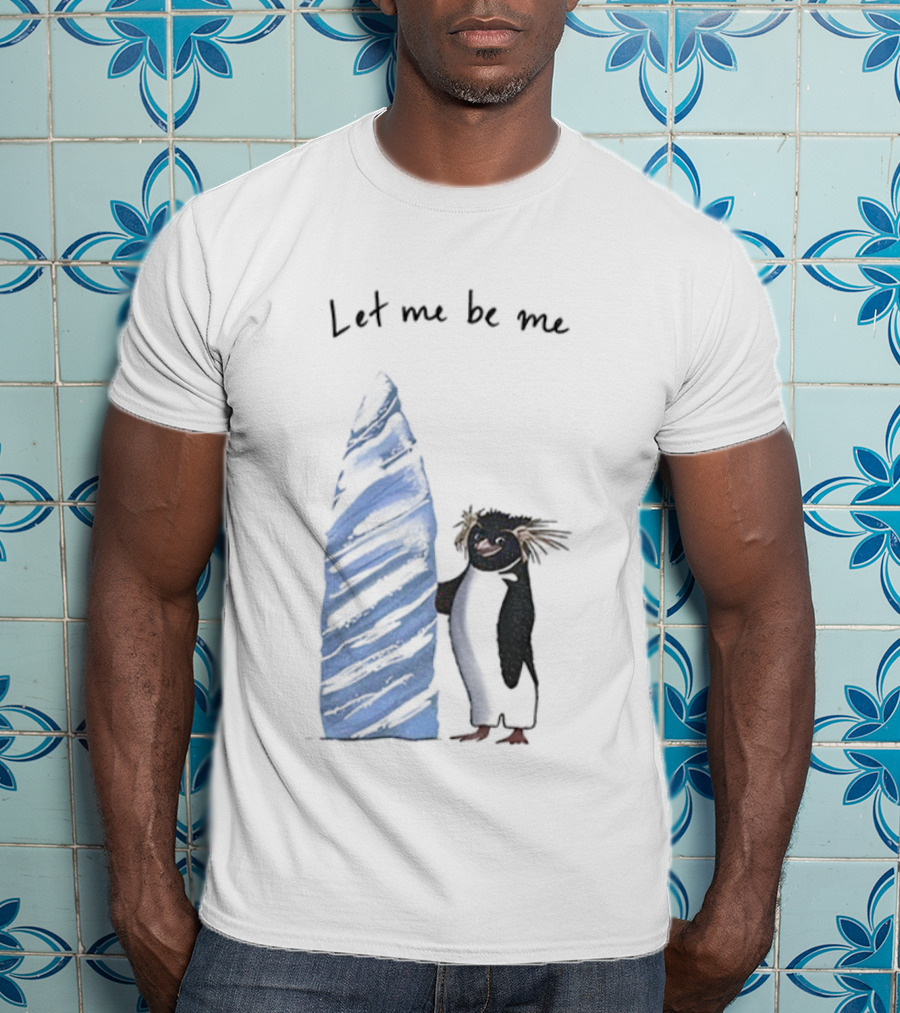 Cody Maverick Let Me Be Me Penguin With Surfboard T-Shirt