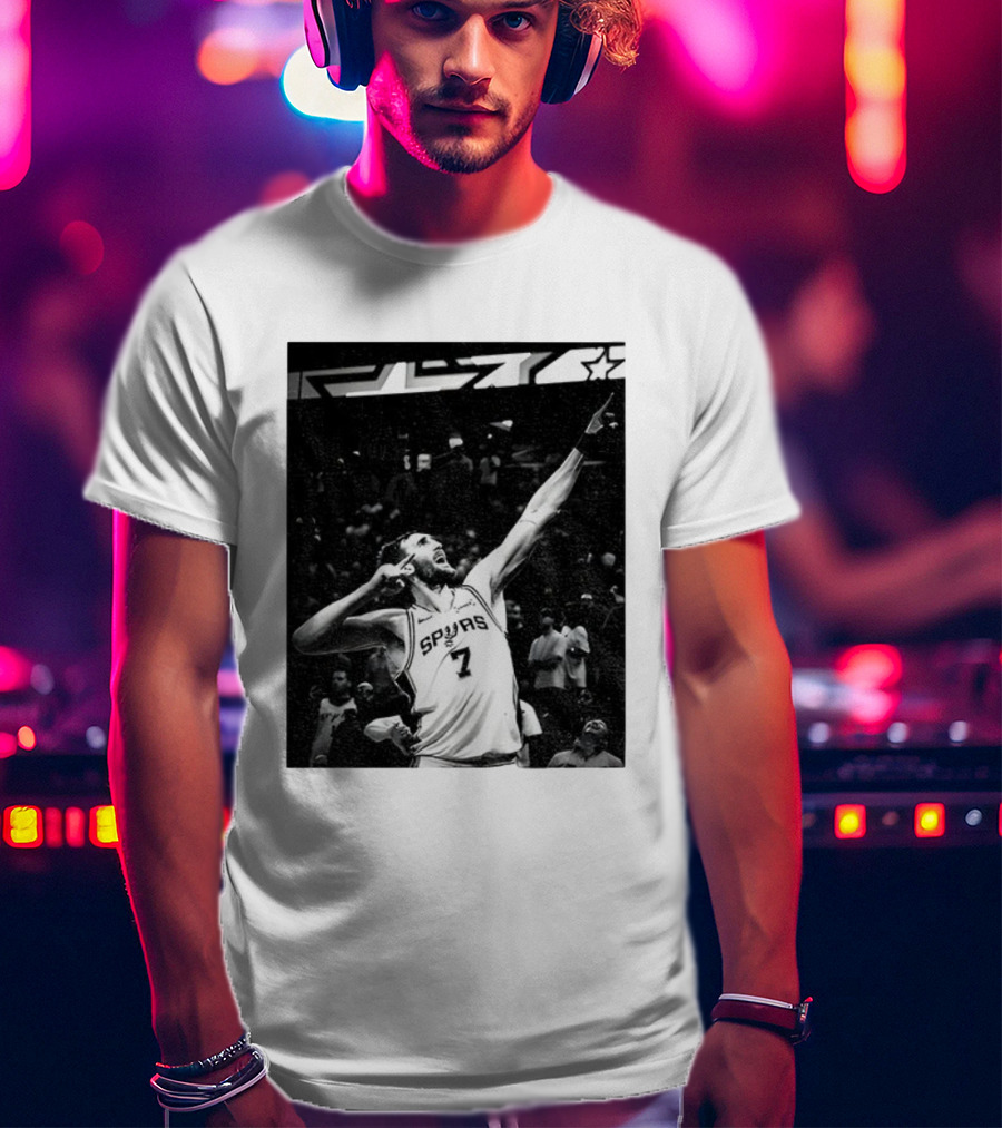 De’Aaron Fox Luke Kornet San Antonio Spurs Basketball Vintage T-Shirt